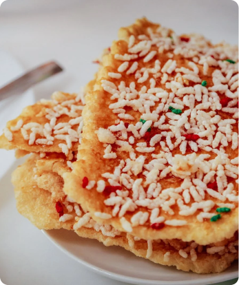 Fried chicken with chili sauce