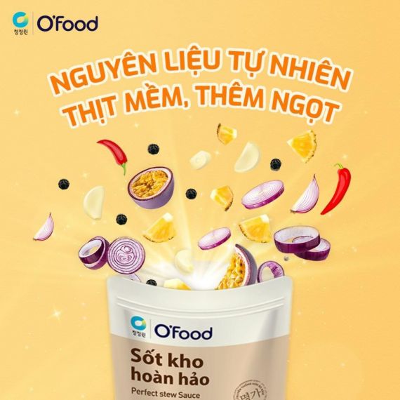 BỘ SỐT ƯỚP ĐA DẠNG CỦA O'FOOD TIỆN LỢI CHO KỲ NGHỈ TẾT