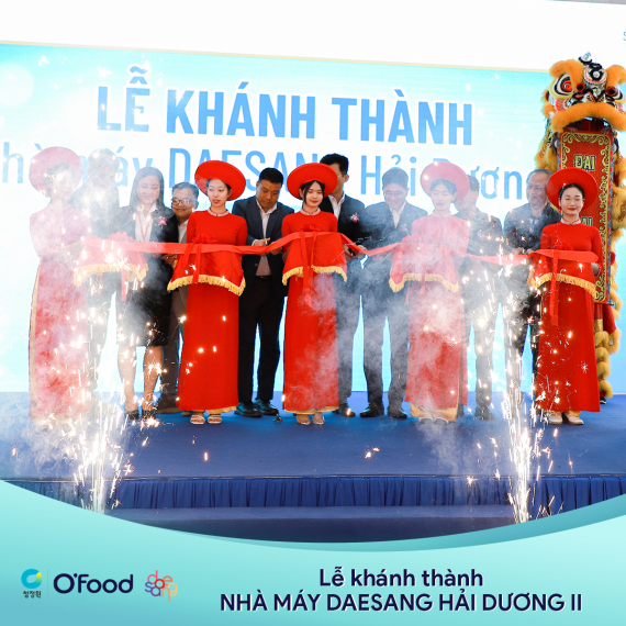 DAESANG VIỆT NAM KHÁNH THÀNH NHÀ MÁY HẢI DƯƠNG II