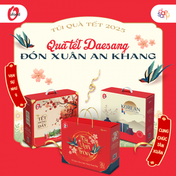 QUÀ TẾT DAESANG - ĐÓN XUÂN ẤT TỴ AN KHANG