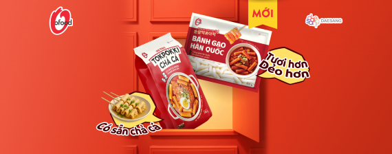 O'FOOD RA MẮT BÁNH GẠO TƯƠI & TOKPOKKI CHẢ CÁ