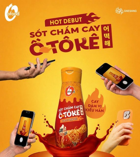 HOT DEBUT: SỐT CHẤM CAY Ồ TÔ KÊ - CAY ĐẬM VỊ HÀN