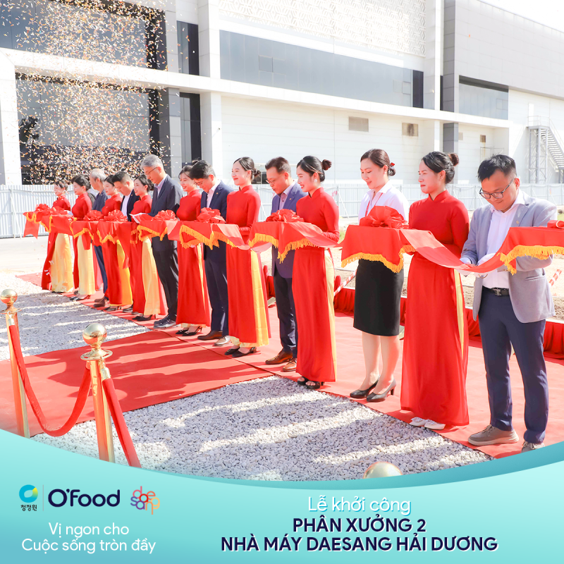 DAESANG VIỆT NAM KHỞI CÔNG XÂY DỰNG PHÂN XƯỞNG 2 - NHÀ MÁY DAESANG TẠI ...