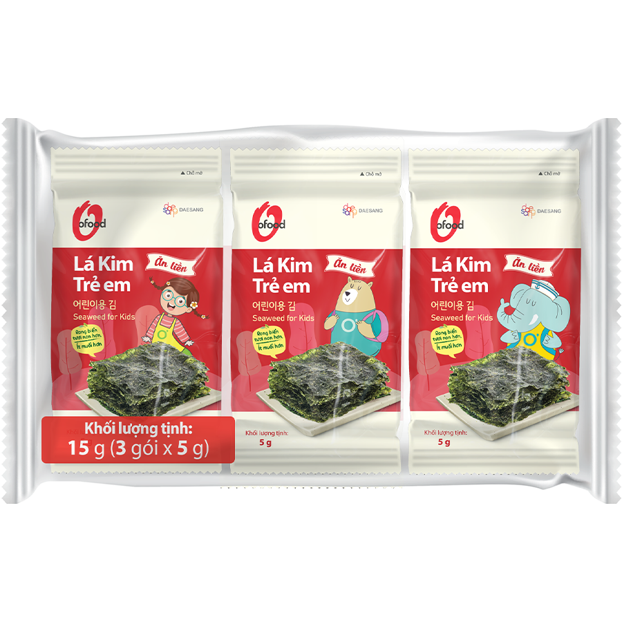 Seaweed for Kids 5g pack 3 * 24EA (HD)