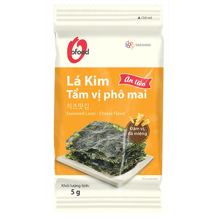 Lá kim tẩm vị phô mai